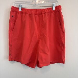 DSG Men's 6" Agility Woven Shorts Red Sun Size Medium NWT Athletic Training